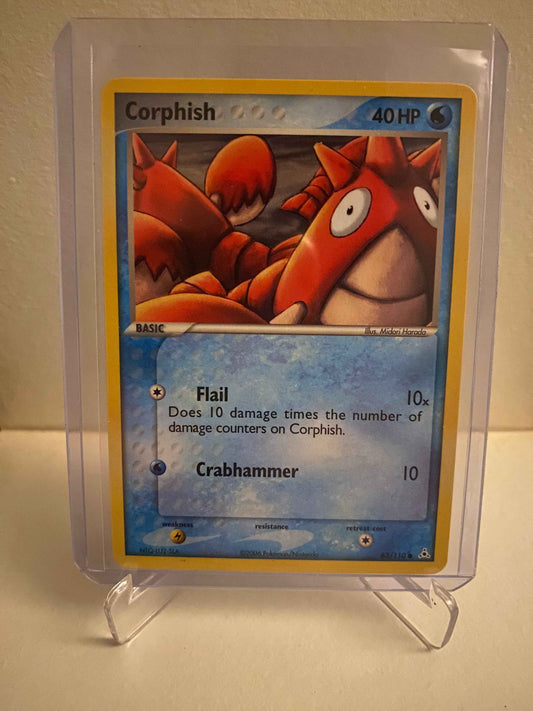 Pokemon kort EX Holon Phantoms - Corphish (63/110) - Pokedexet