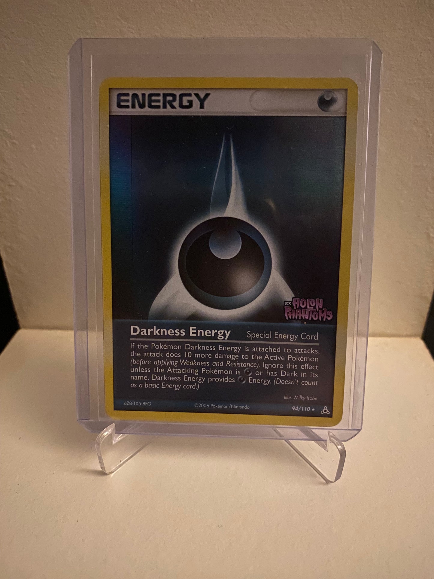 Pokemon kort EX Holon Phantoms - Darkness Energy Reverse Holofoil (94/110) - Pokedexet