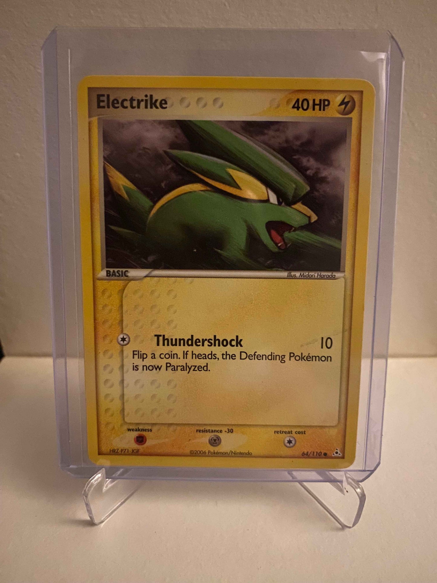 Pokemon kort EX Holon Phantoms - Electrike (64/110) - Pokedexet