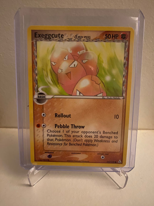 Pokemon EX Holon Phantoms Exeggcute Delta Species (65/110)