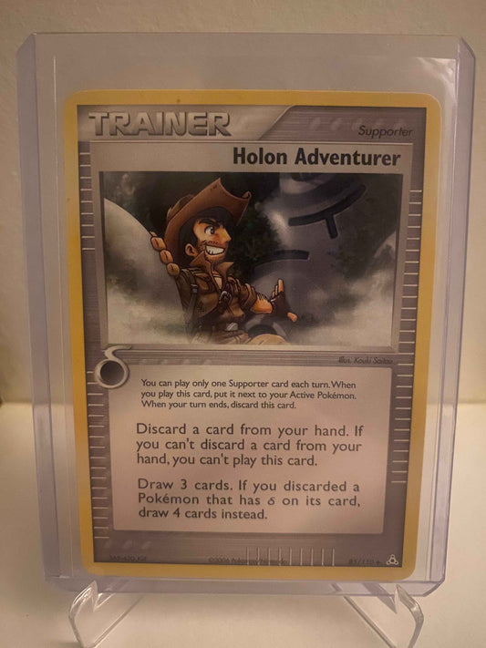 Pokemon kort EX Holon Phantoms - Holon Adventurer (85/110) - Pokedexet