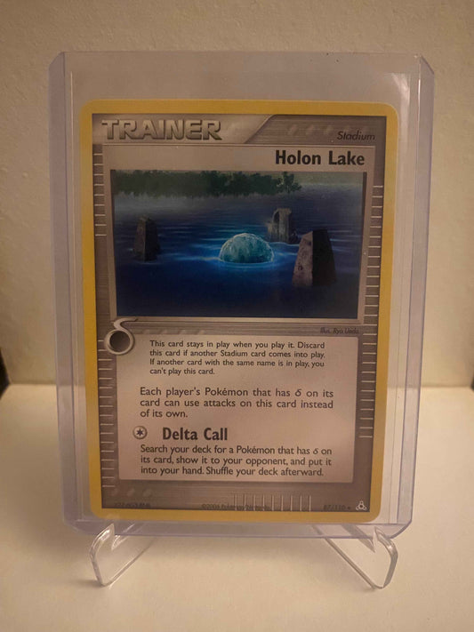 Pokemon kort EX Holon Phantoms - Holon Lake (87/110) - Pokedexet