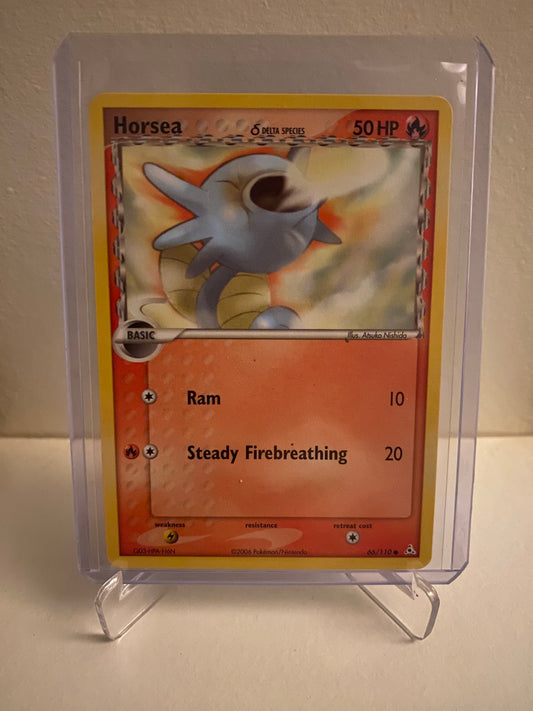 Pokemon EX Holon Phantoms Horsea Delta Species (66/110)