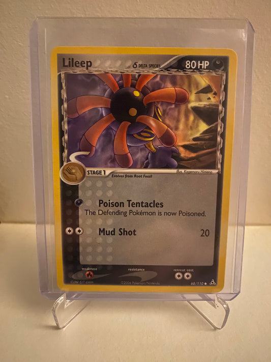 Pokemon EX Holon Phantoms Lileep Delta Species (68/110)