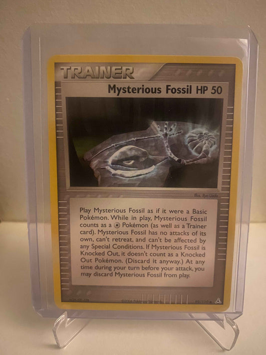 Pokemon kort EX Holon Phantoms - Mysterious Fossil HP 50 (92/110) - Pokedexet