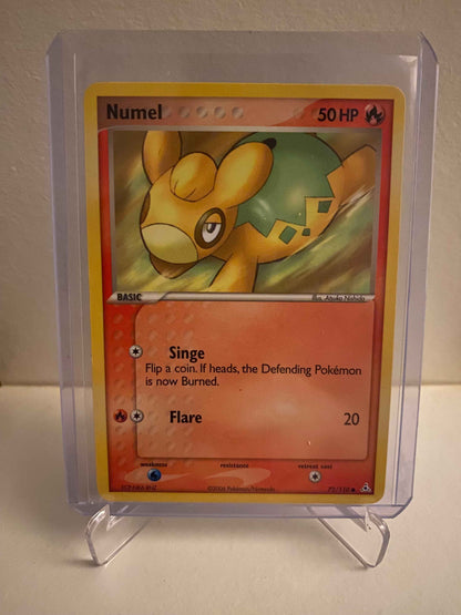 Pokemon kort EX Holon Phantoms - Numel (72/110) - Pokedexet