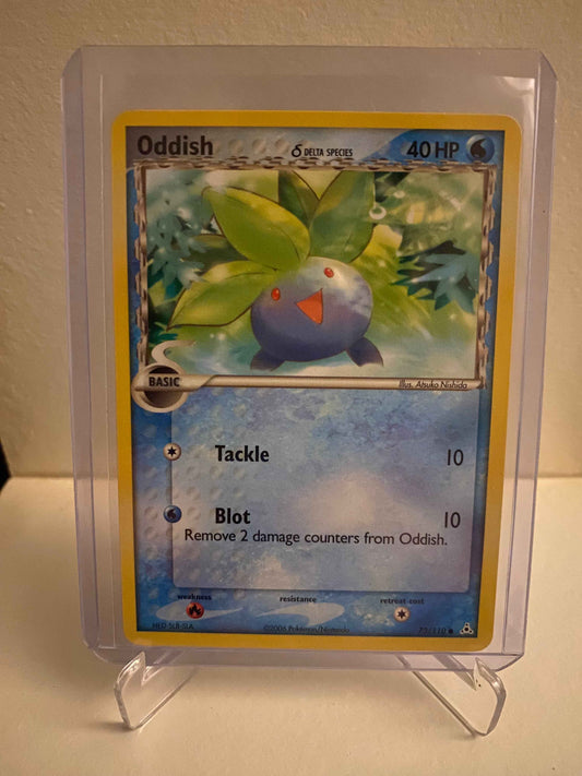 Pokemon kort EX Holon Phantoms - Oddish Delta Species (73/110) - Pokedexet