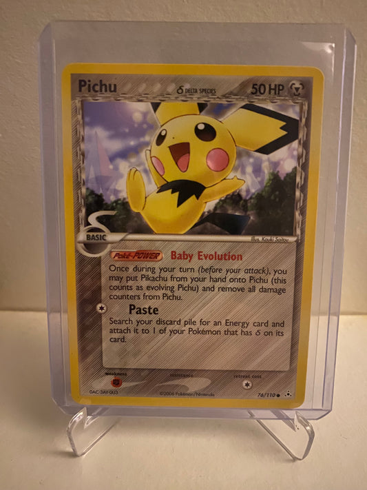 Pokemon EX Holon Phantoms Pichu Delta Species (76/110)