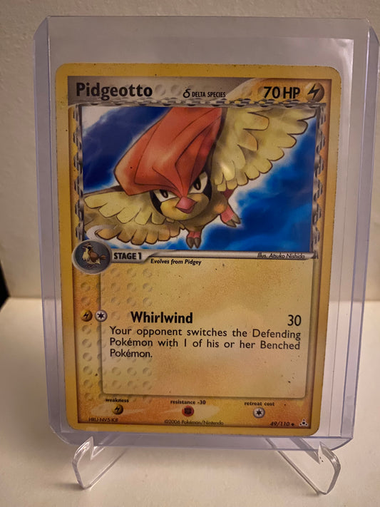 Pokemon EX Holon Phantoms Pidgeotto Delta Species (49/110)