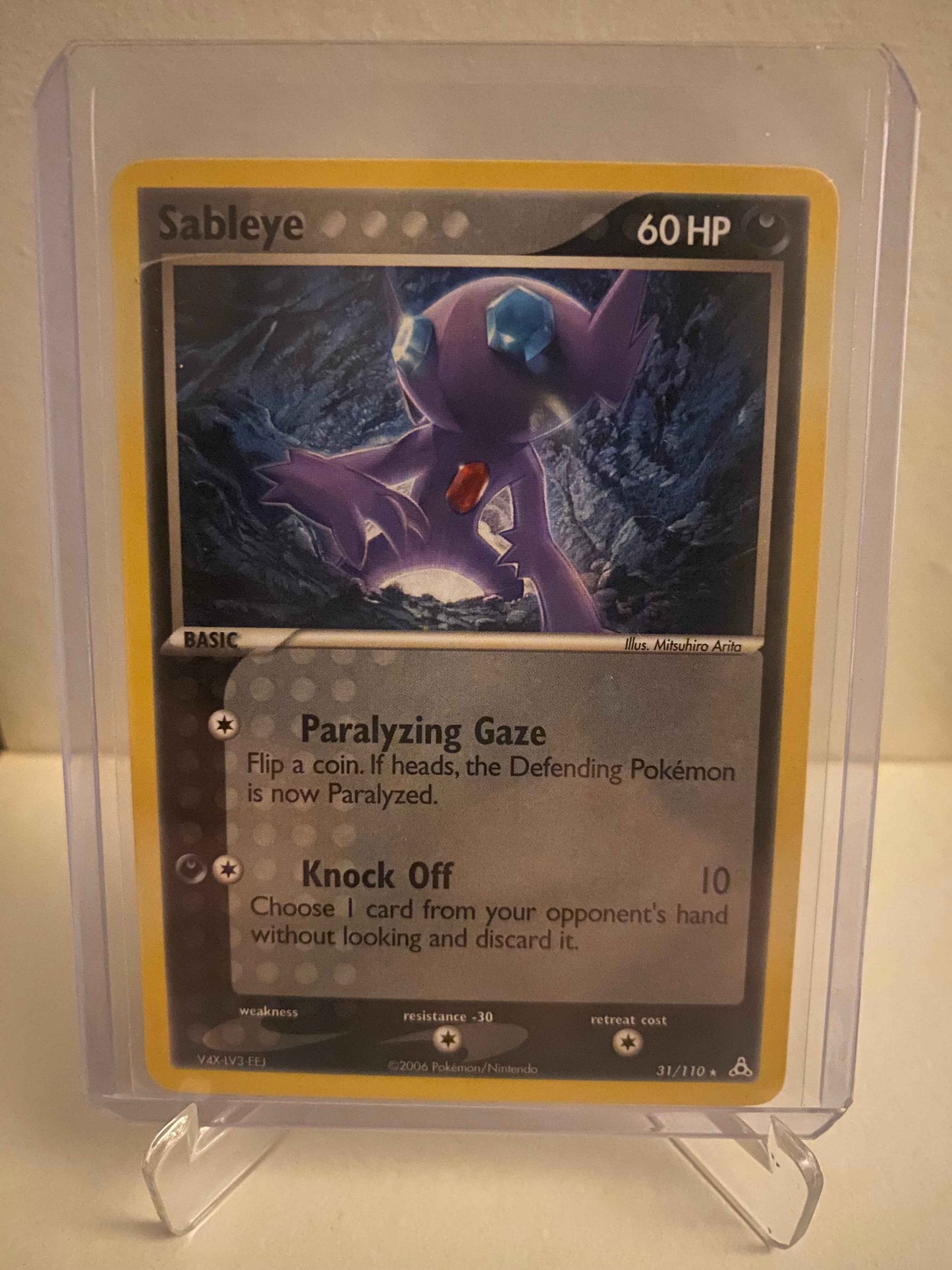 Pokemon kort EX Holon Phantoms - Sableye (31/110) - Pokedexet