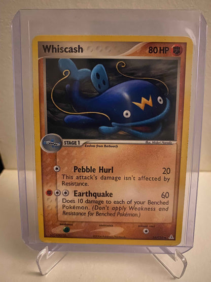 Pokemon kort EX Holon Phantoms - Whiscash (55/110) - Pokedexet