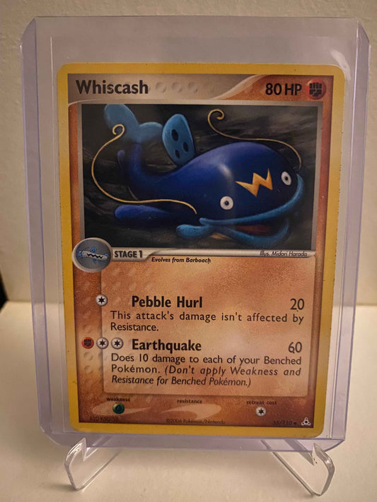 Pokemon kort EX Holon Phantoms - Whiscash (55/110) - Pokedexet