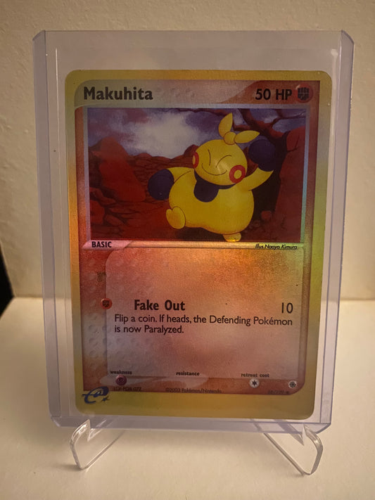 Pokemon EX Ruby & Sapphire Makuhita Reverse Holofoil (58/109)