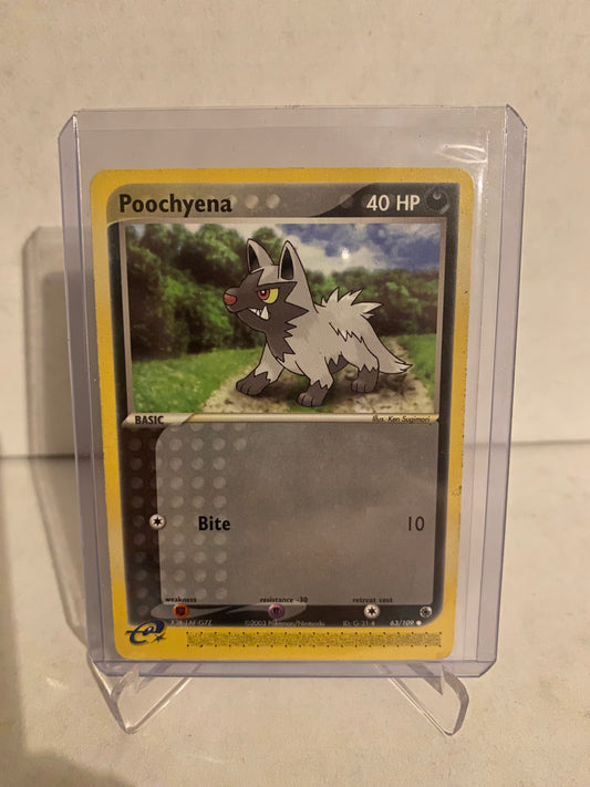 Pokemon EX Ruby & Sapphire Poochyena (63/109)