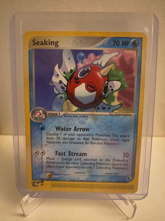 Pokemon EX Ruby & Sapphire Seaking (21/109)