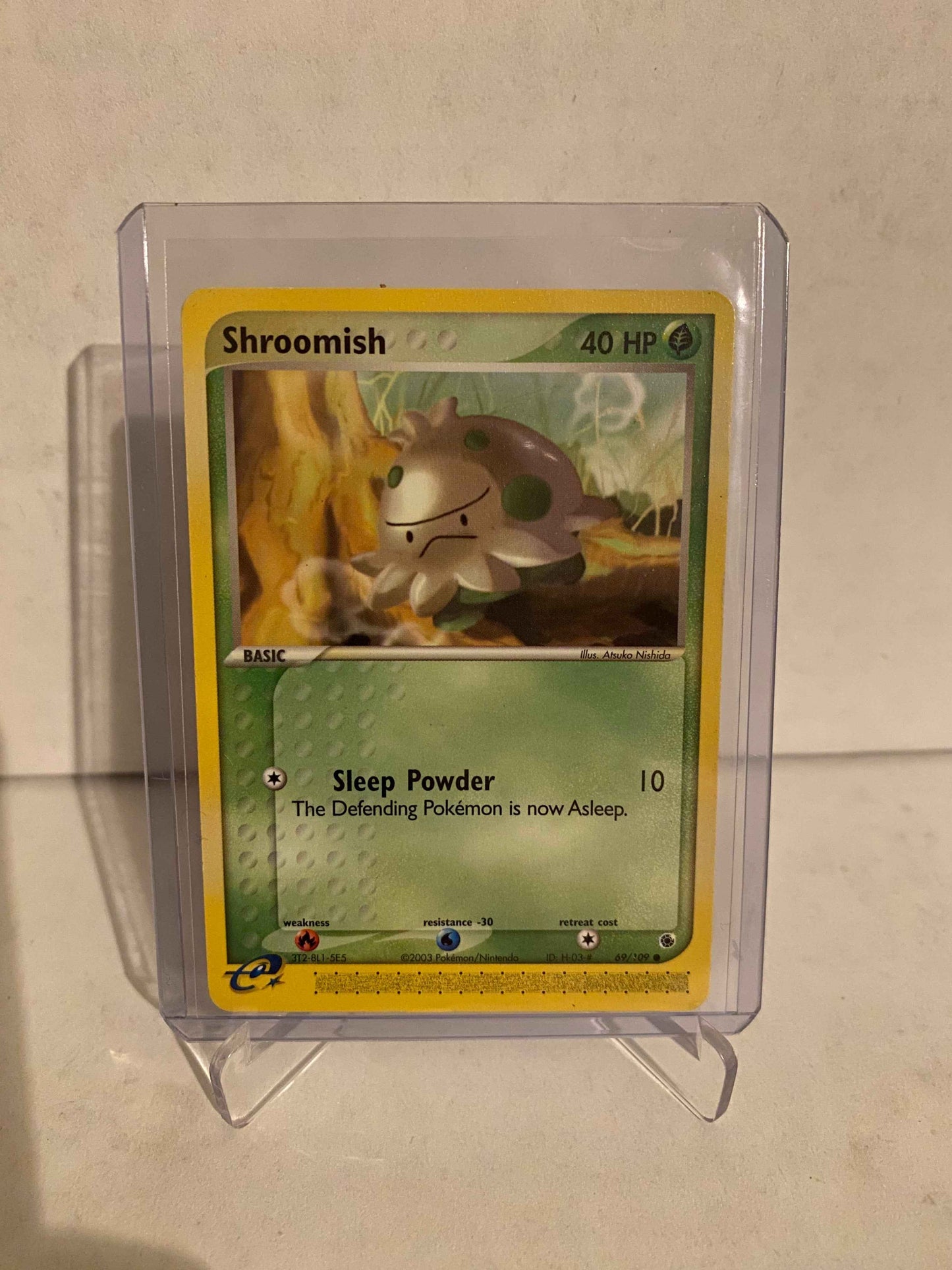 Pokemon kort EX Ruby & Sapphire - Shroomish (69/109) - Pokedexet