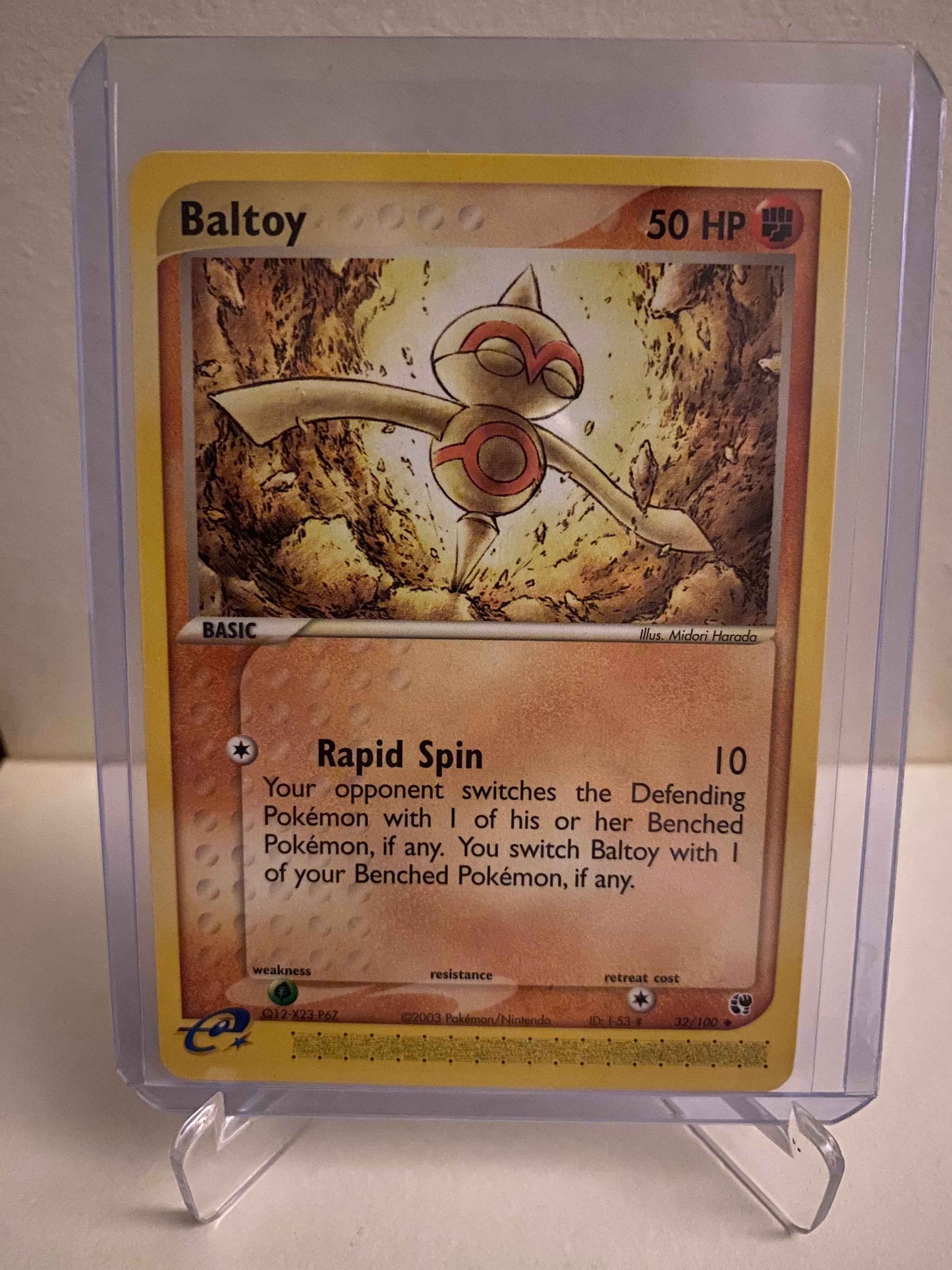 Pokemon kort EX Sandstorm - Baltoy (32/100) - Pokedexet