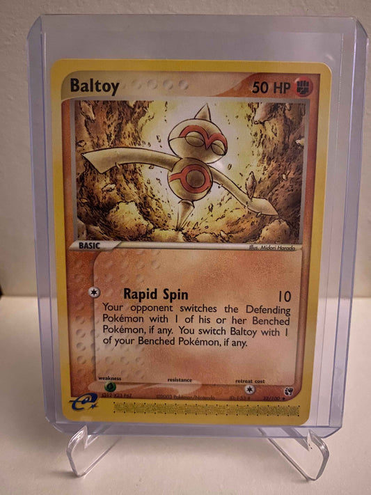 Pokemon kort EX Sandstorm - Baltoy (32/100) - Pokedexet