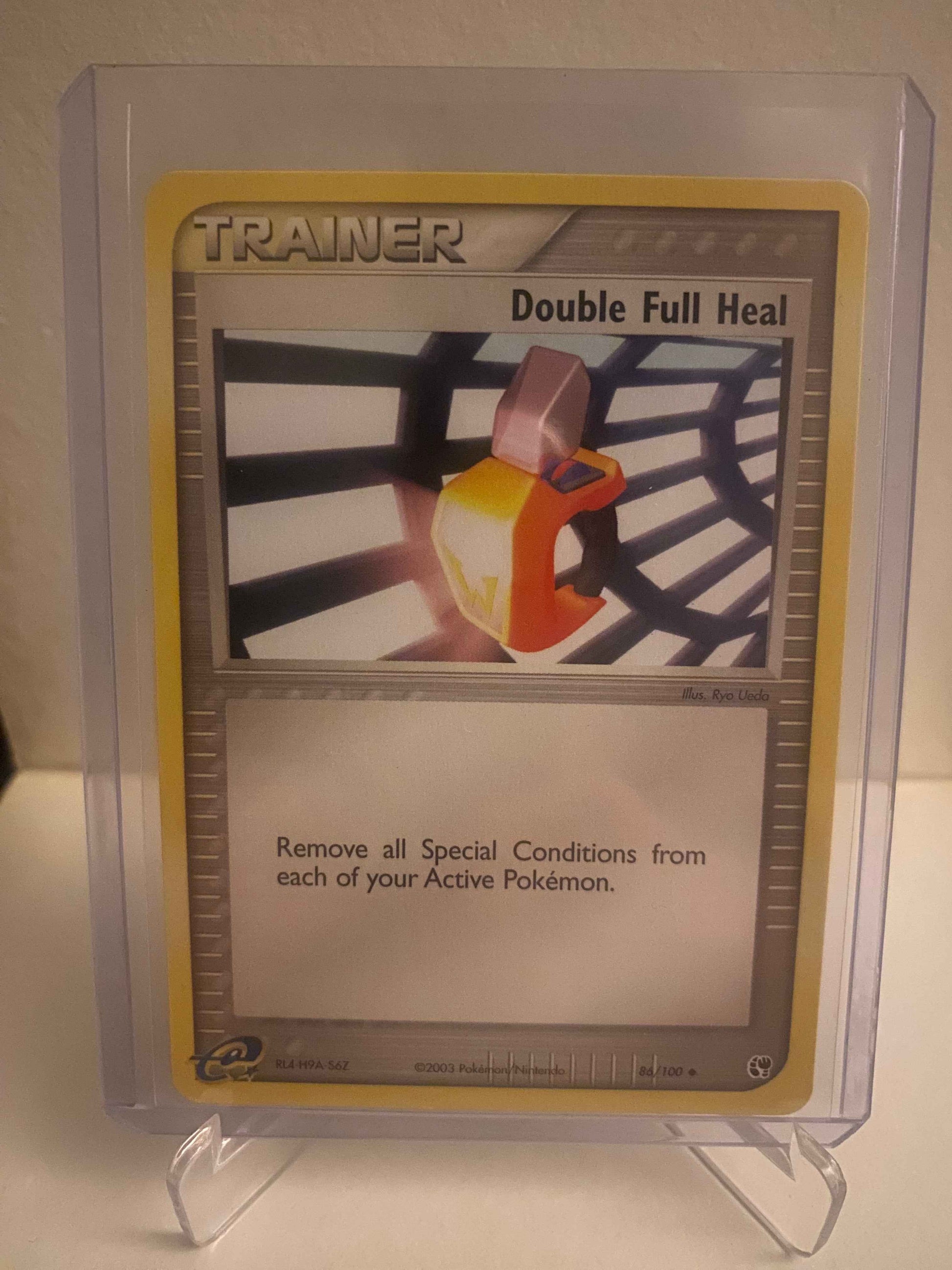Pokemon kort EX Sandstorm - Double Full Heal (86/100) - Pokedexet