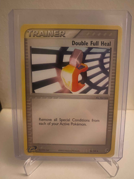 Pokemon kort EX Sandstorm - Double Full Heal (86/100) - Pokedexet