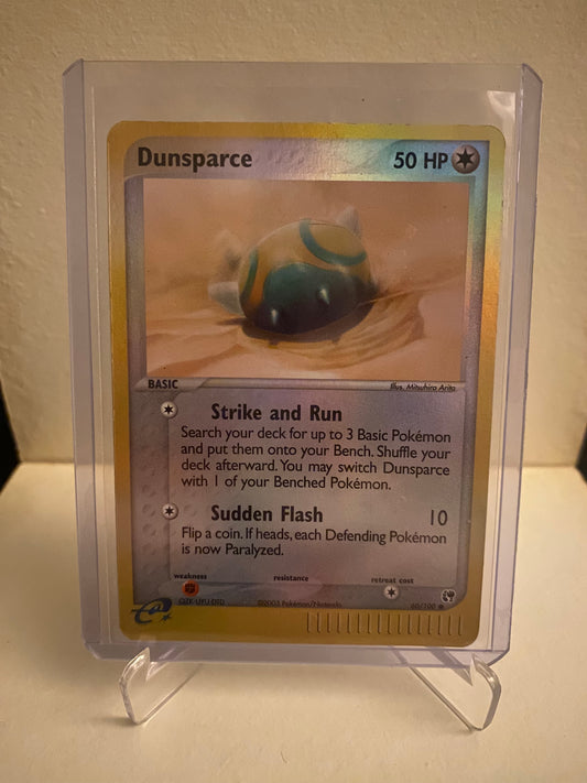 Pokemon EX Sandstorm Dunsparce Reverse Holofoil (60/100)