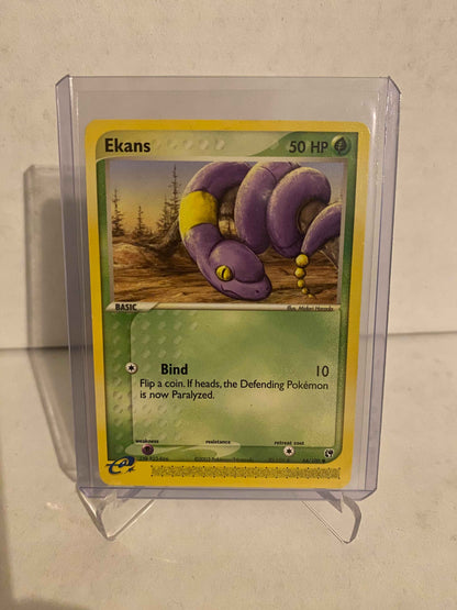 Pokemon kort EX Sandstorm - Ekans (64/100) - Pokedexet