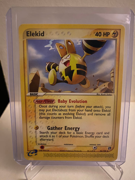 Pokemon EX Sandstorm Elekid (36/100)