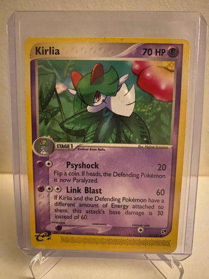 Pokemon kort EX Sandstorm - Kirlia (40/100) - Pokedexet