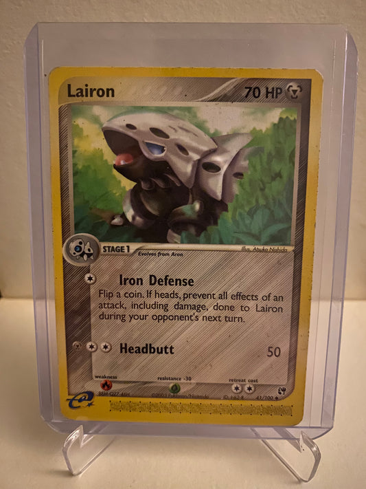 Pokemon EX Sandstorm Lairon (41/100)