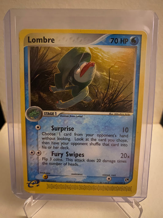 Pokemon EX Sandstorm Lombre (46/100)