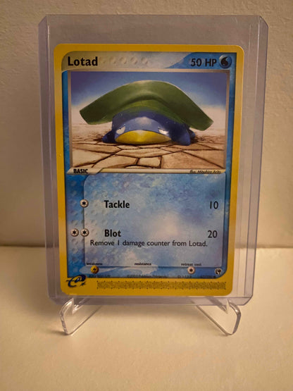 Pokemon kort EX Sandstorm - Lotad (67/100) - Pokedexet