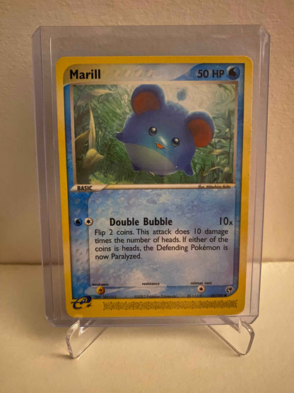 Pokemon kort EX Sandstorm - Marill (68/100) - Pokedexet