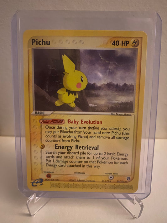 Pokemon EX Sandstorm Pichu (20/100)
