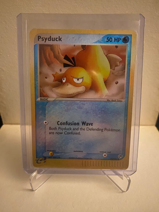 Pokemon EX Sandstorm Psyduck Reverse Holofoil (73/100)