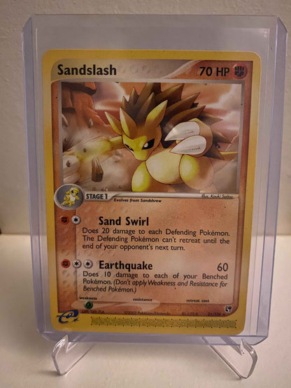 Pokemon kort EX Sandstorm - Sandslash (21/100) - Pokedexet