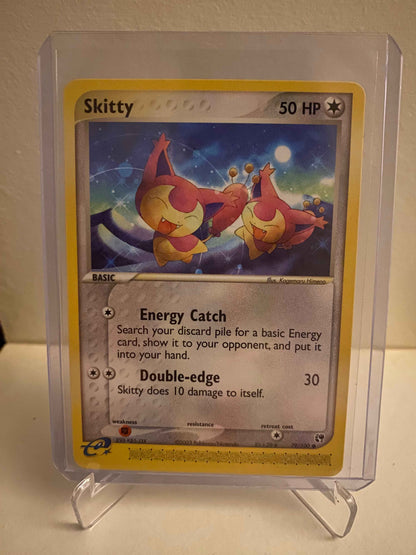 Pokemon kort EX Sandstorm - Skitty (79/100) - Pokedexet