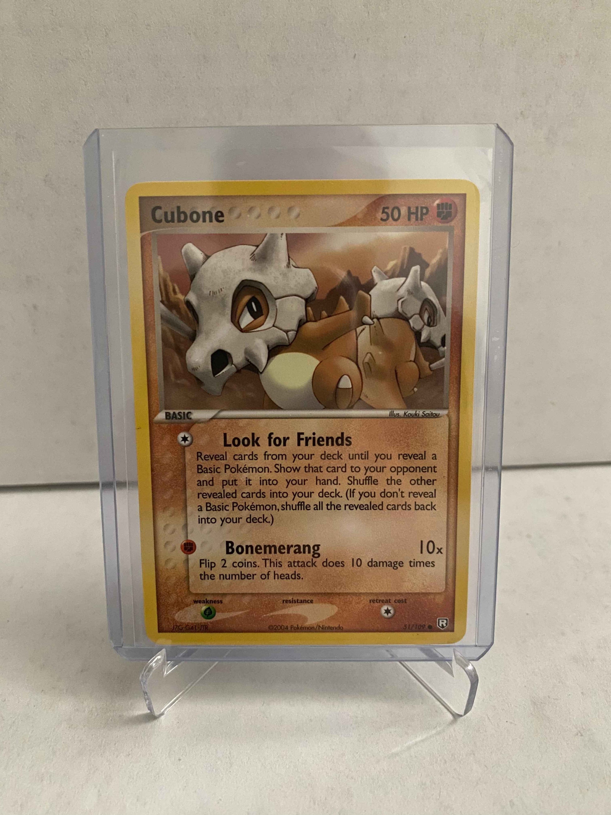 Pokemon kort EX Team Rocket Returns - Cubone (51/109) - Pokedexet