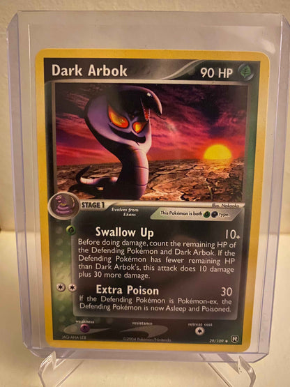 Pokemon kort EX Team Rocket Returns - Dark Arbok (29/109) - Pokedexet