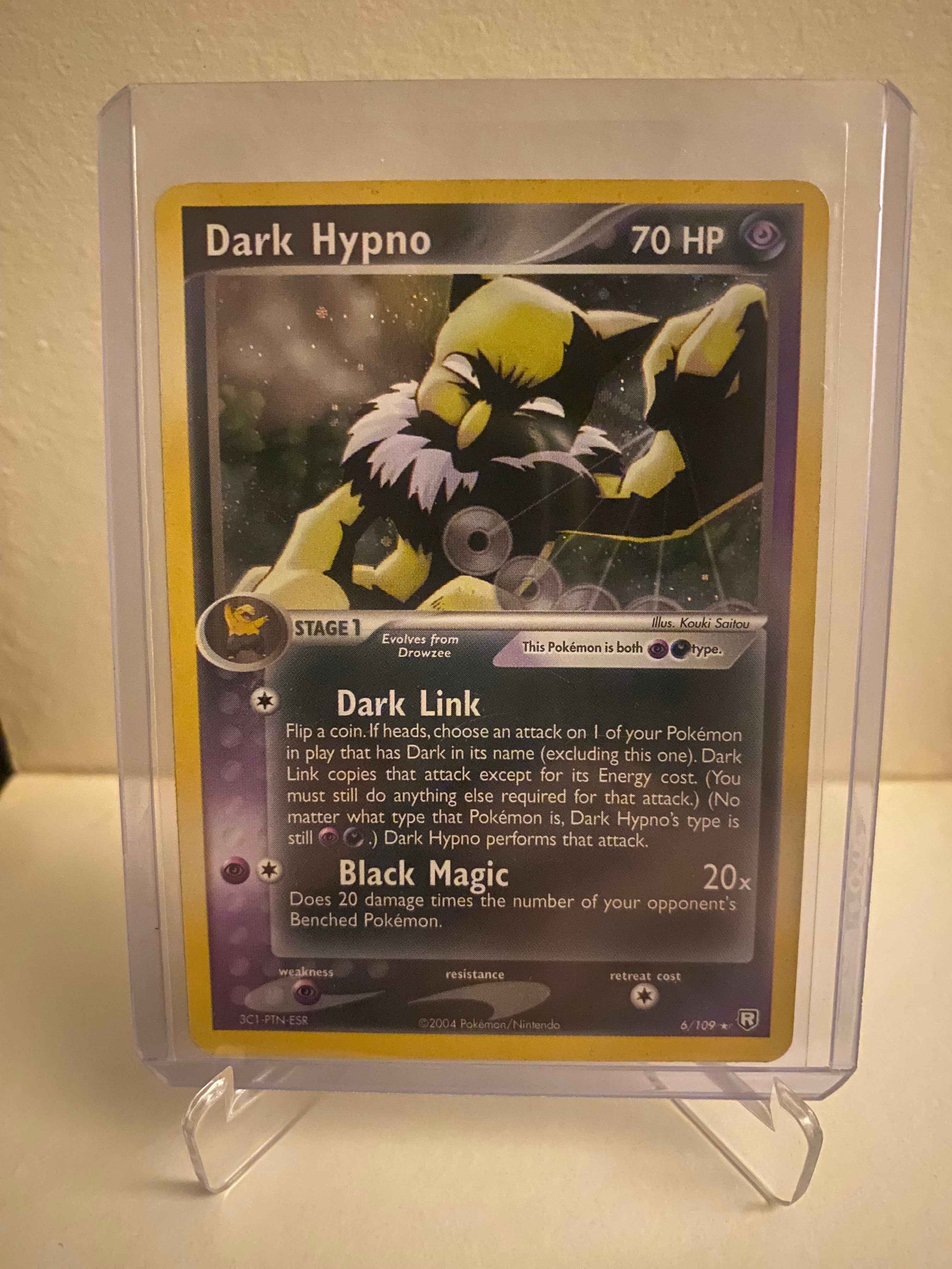 Pokemon kort EX Team Rocket Returns - Dark Hypno Holofoil (6/109) - Pokedexet