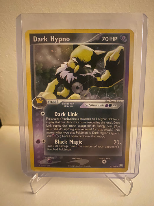 Pokemon EX Team Rocket Returns Dark Hypno Holofoil (6/109)
