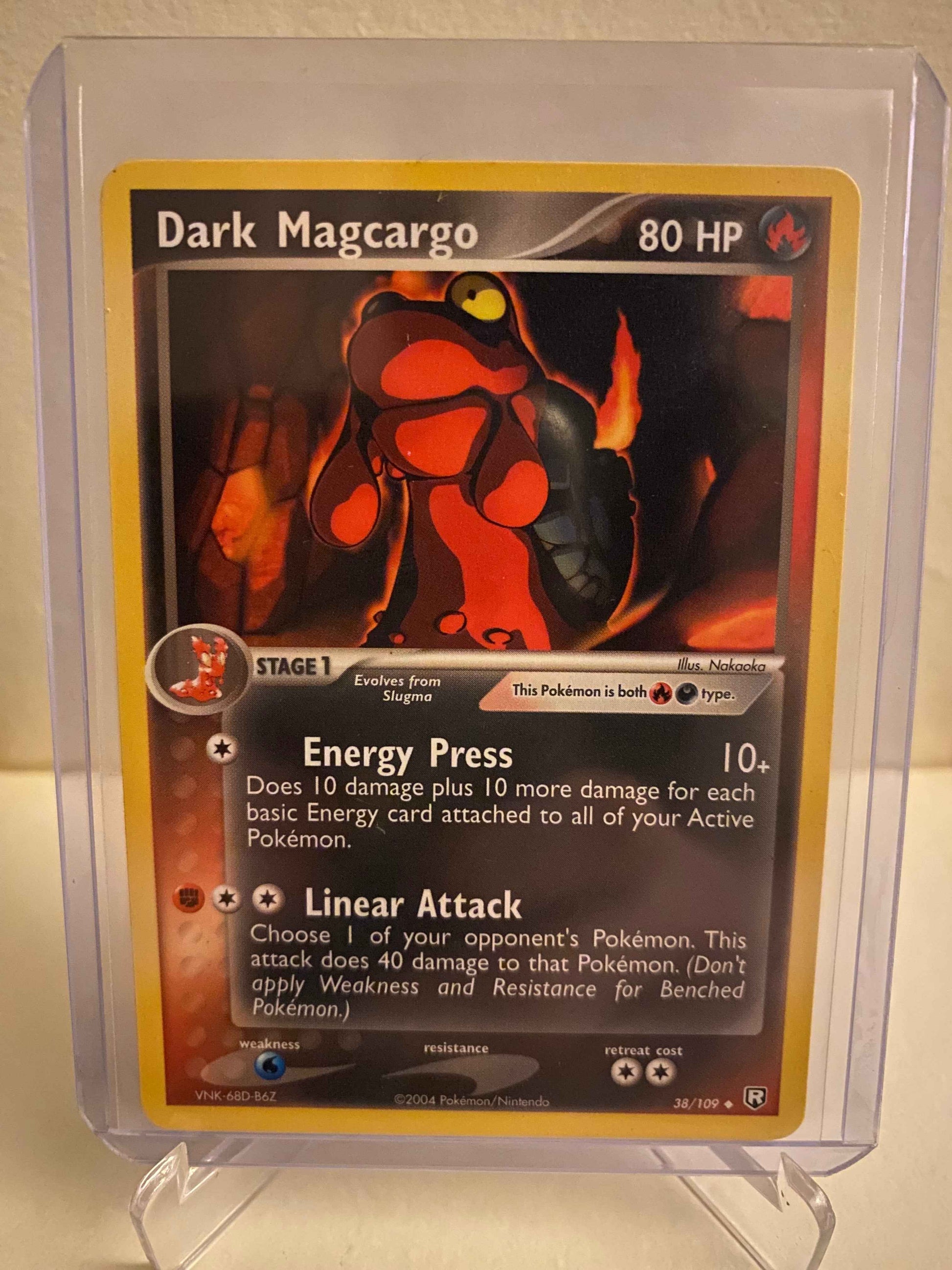 Pokemon kort EX Team Rocket Returns - Dark Magcargo (38/109) - Pokedexet