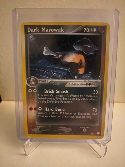 Pokemon kort EX Team Rocket Returns - Dark Marowak Holofoil (7/109) - Pokedexet