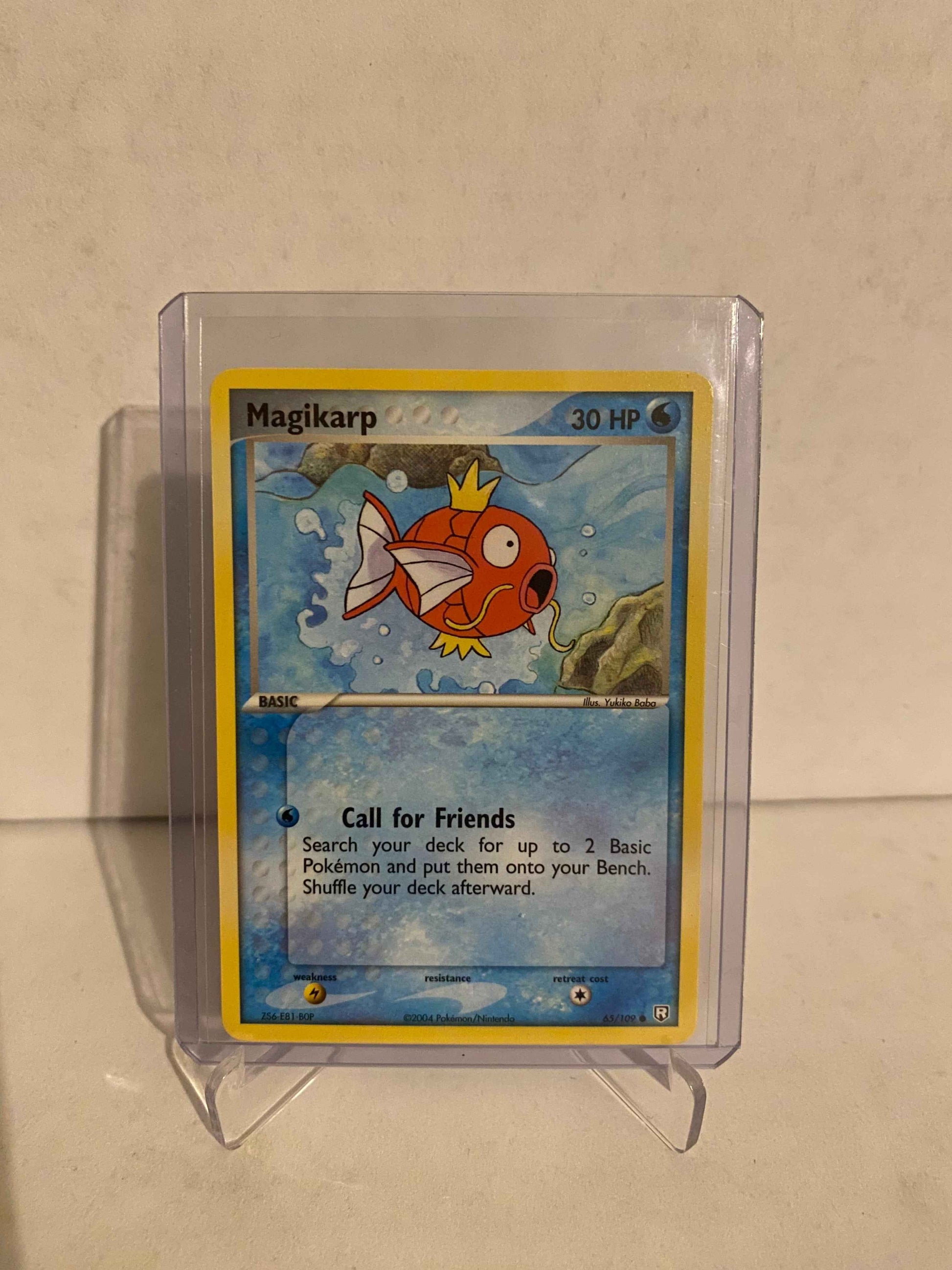 Pokemon kort EX Team Rocket Returns - Magikarp (65/109) - Pokedexet
