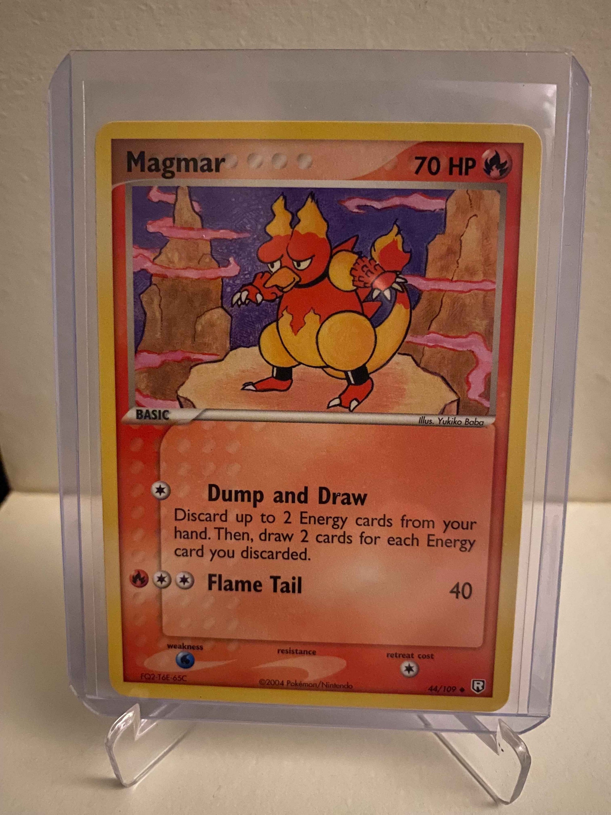 Pokemon kort EX Team Rocket Returns - Magmar (44/109) - Pokedexet