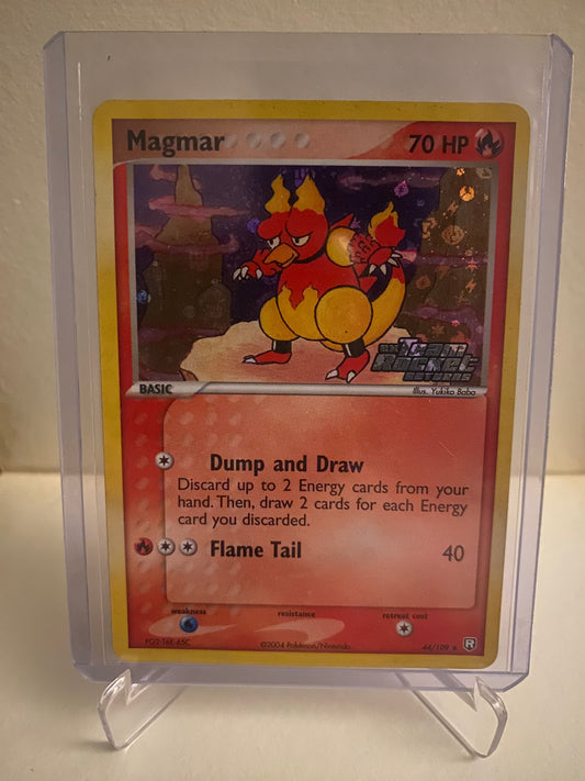 Pokemon EX Team Rocket Returns Magmar Holofoil (44/109)