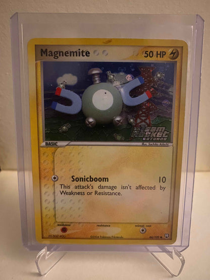 Pokemon kort EX Team Rocket Returns - Magnemite Holofoil (66/109) - Pokedexet