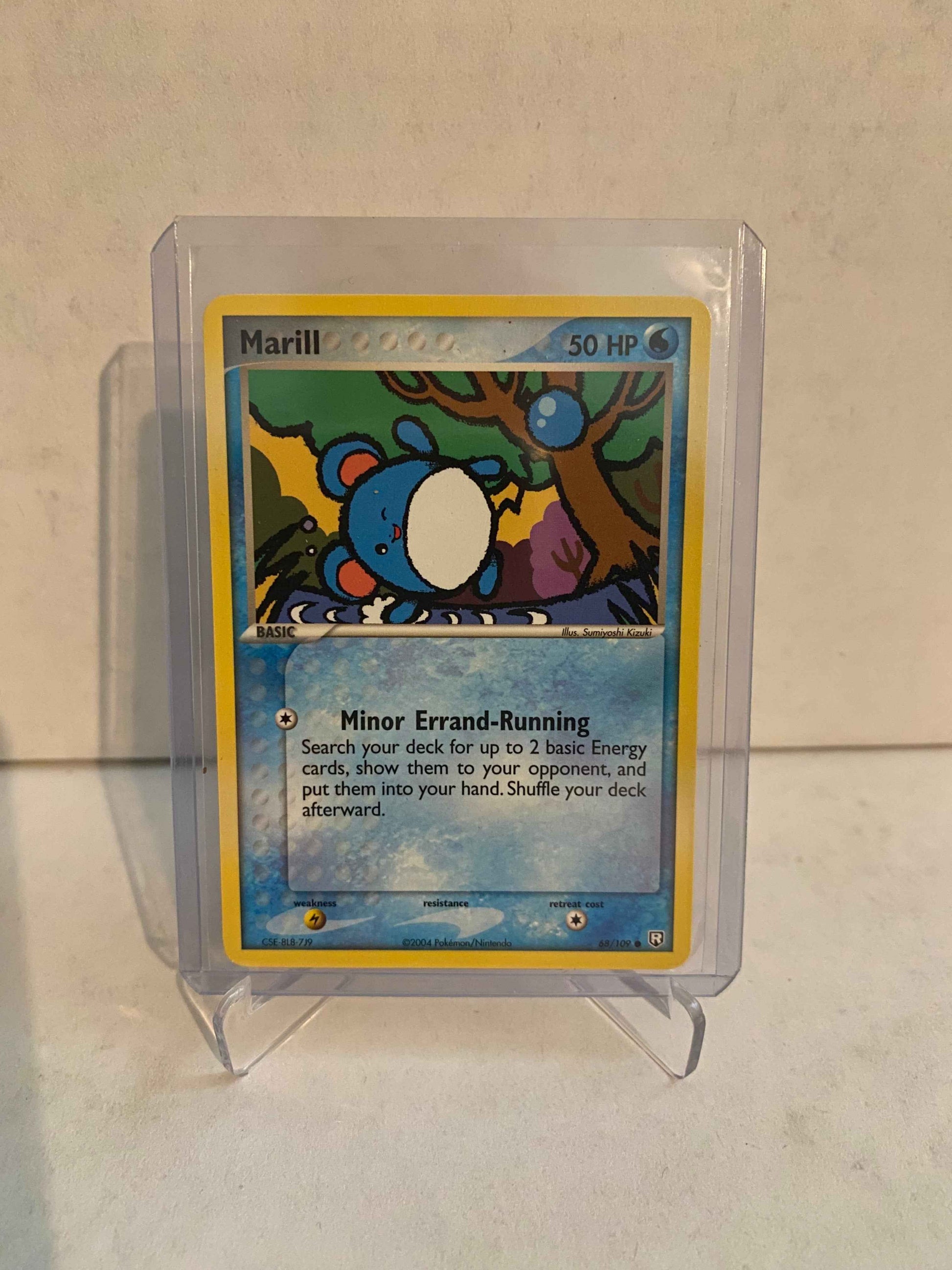 Pokemon kort EX Team Rocket Returns - Marill (68/109) - Pokedexet