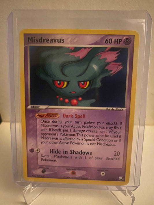 Pokemon kort EX Team Rocket Returns - Misdreavus (25/109) - Pokedexet