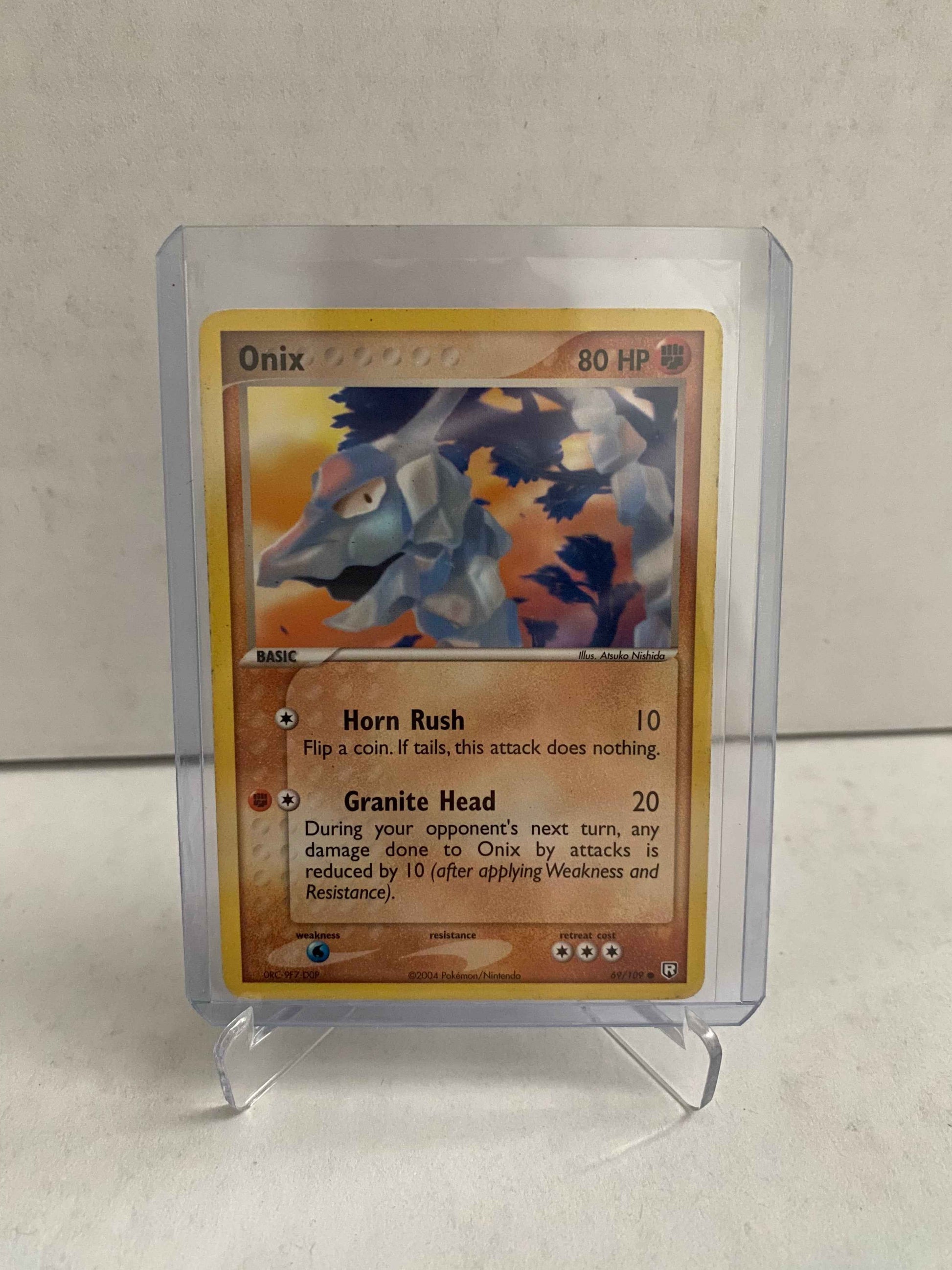 Pokemon kort EX Team Rocket Returns - Onix (69/109) - Pokedexet