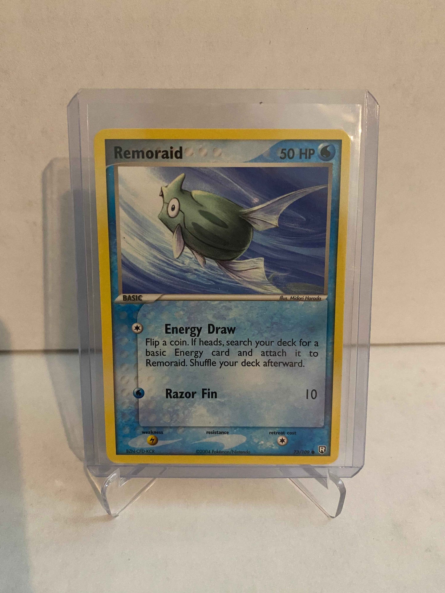 Pokemon kort EX Team Rocket Returns - Remoraid (73/109) - Pokedexet